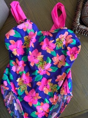 Winnie the Pooh Hawaiian One-Piece Swimsuit